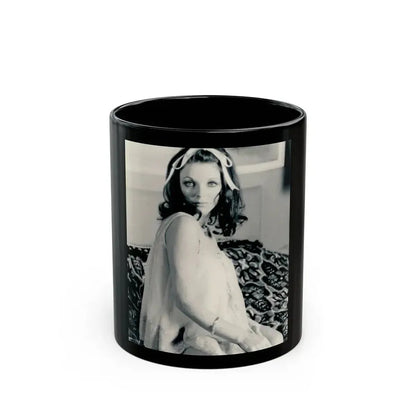 Joan Collins #644 (Vintage Female Icon) Black Coffee Mug 11oz - Go Mug Yourself