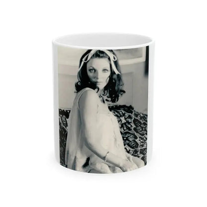 Joan Collins #644 (Vintage Female Icon) White Coffee Mug 11oz - Go Mug Yourself