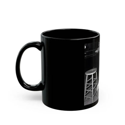 Joan Collins #648 (Vintage Female Icon) Black Coffee Mug - Go Mug Yourself