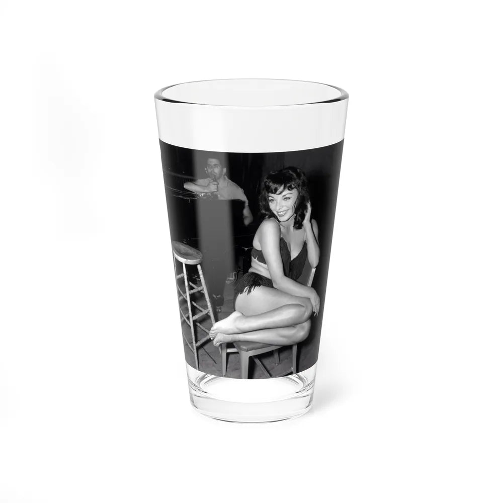 Joan Collins #648 (Vintage Female Icon) Pint Glass 16oz 16oz - Go Mug Yourself