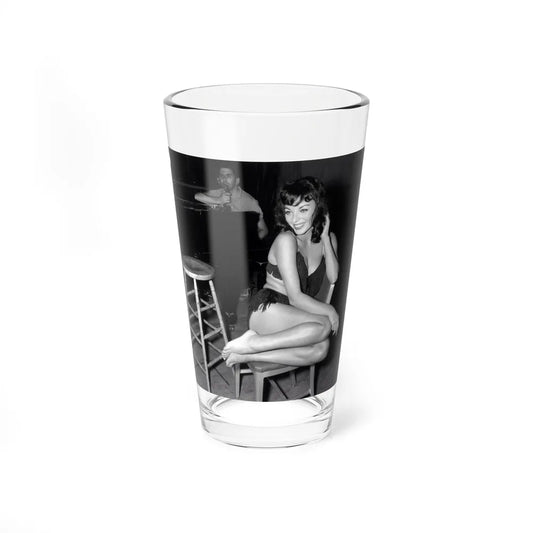 Joan Collins #648 (Vintage Female Icon) Pint Glass 16oz 16oz - Go Mug Yourself
