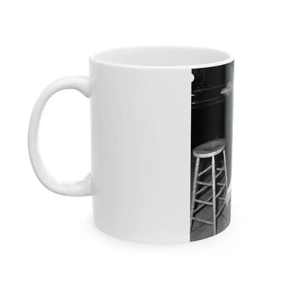 Joan Collins #648 (Vintage Female Icon) White Coffee Mug - Go Mug Yourself