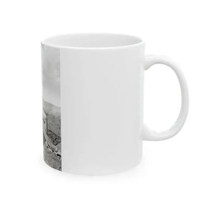 Joan Collins #655 (Vintage Female Icon) White Coffee Mug - Go Mug Yourself