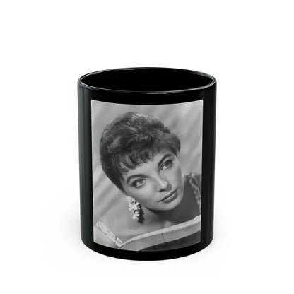 Joan Collins #657 (Vintage Female Icon) Black Coffee Mug 11oz - Go Mug Yourself