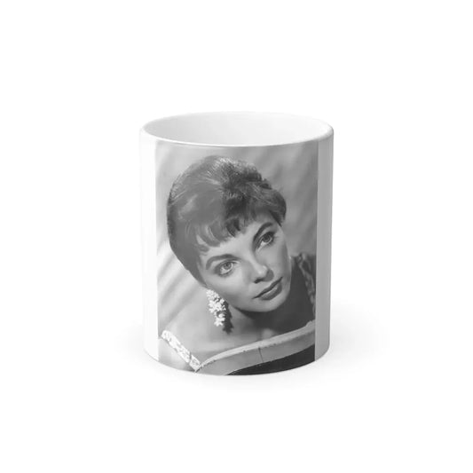 Joan Collins #657 (Vintage Female Icon) Color Changing Coffee Mug 11oz - Go Mug Yourself