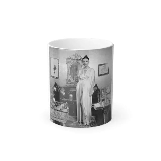 Joan Collins #659 (Vintage Female Icon) Color Changing Coffee Mug 11oz - Go Mug Yourself