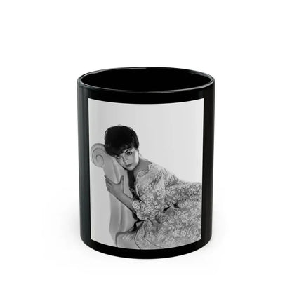 Joan Collins #660 (Vintage Female Icon) Black Coffee Mug 11oz - Go Mug Yourself