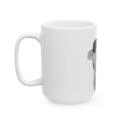 Joan Collins #660 (Vintage Female Icon) White Coffee Mug - Go Mug Yourself