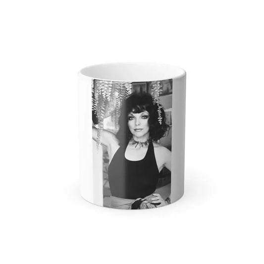 Joan Collins #661 (Vintage Female Icon) Color Changing Coffee Mug 11oz - Go Mug Yourself