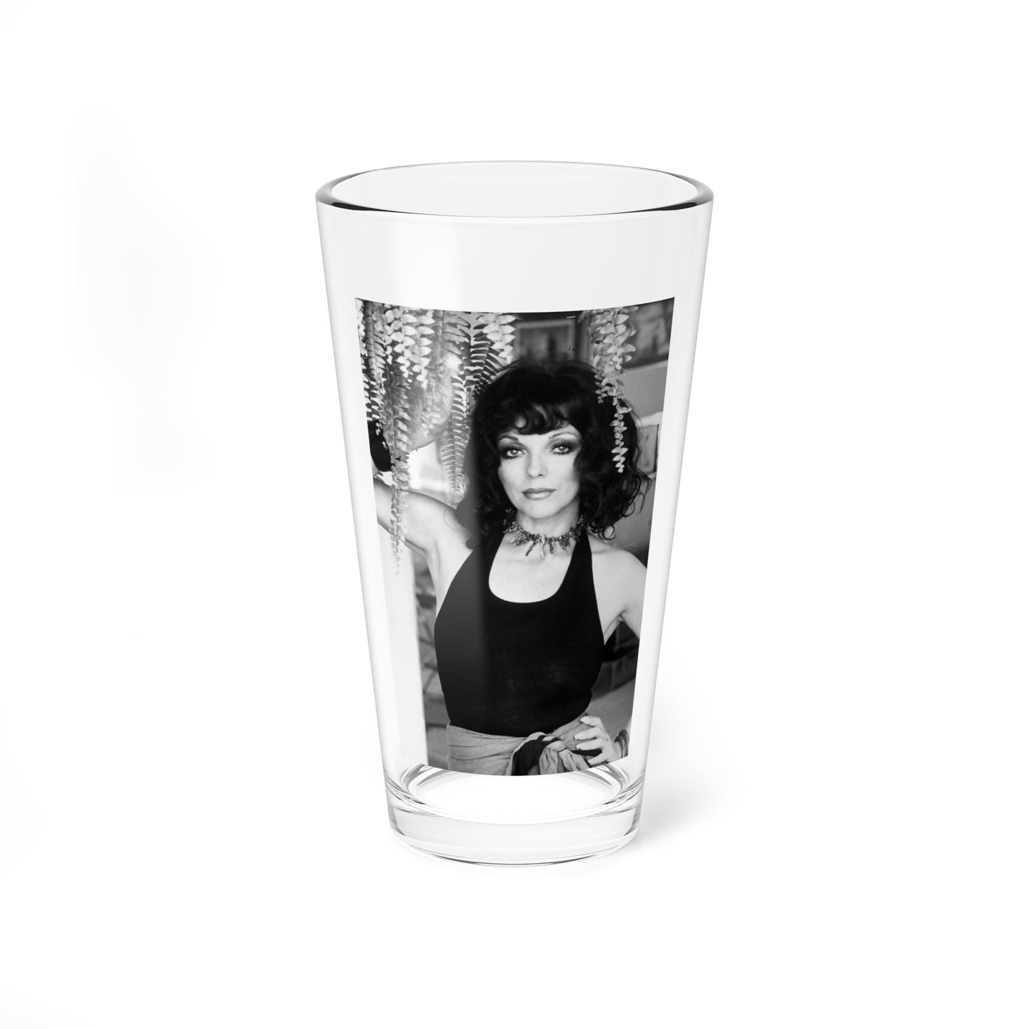 Joan Collins #661 (Vintage Female Icon) Pint Glass 16oz-16oz-Go Mug Yourself