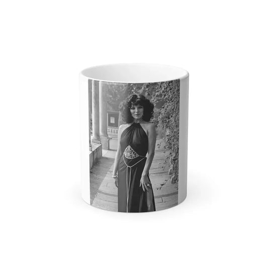 Joan Collins #662 (Vintage Female Icon) Color Changing Coffee Mug 11oz - Go Mug Yourself