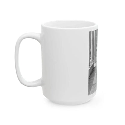 Joan Collins #662 (Vintage Female Icon) White Coffee Mug - Go Mug Yourself