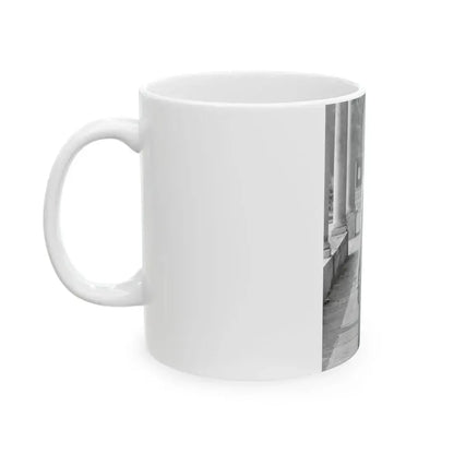 Joan Collins #662 (Vintage Female Icon) White Coffee Mug - Go Mug Yourself