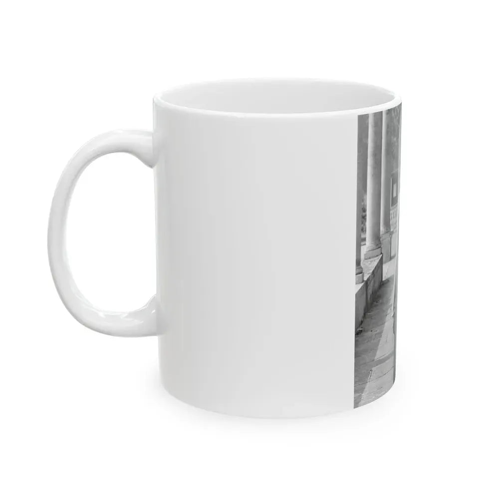 Joan Collins #662 (Vintage Female Icon) White Coffee Mug - Go Mug Yourself