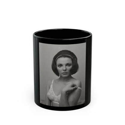 Joan Collins #663 (Vintage Female Icon) Black Coffee Mug 11oz - Go Mug Yourself