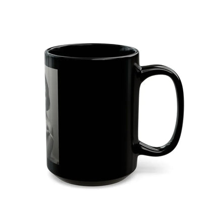 Joan Collins #663 (Vintage Female Icon) Black Coffee Mug - Go Mug Yourself