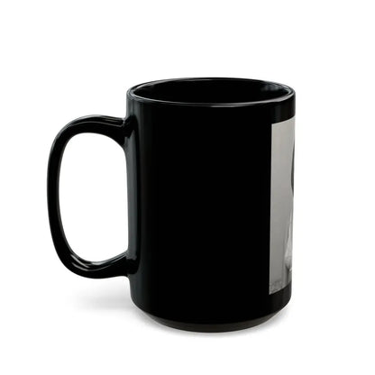 Joan Collins #663 (Vintage Female Icon) Black Coffee Mug - Go Mug Yourself