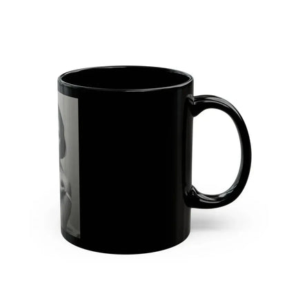 Joan Collins #663 (Vintage Female Icon) Black Coffee Mug - Go Mug Yourself