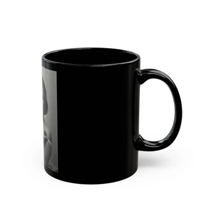 Joan Collins #663 (Vintage Female Icon) Black Coffee Mug - Go Mug Yourself