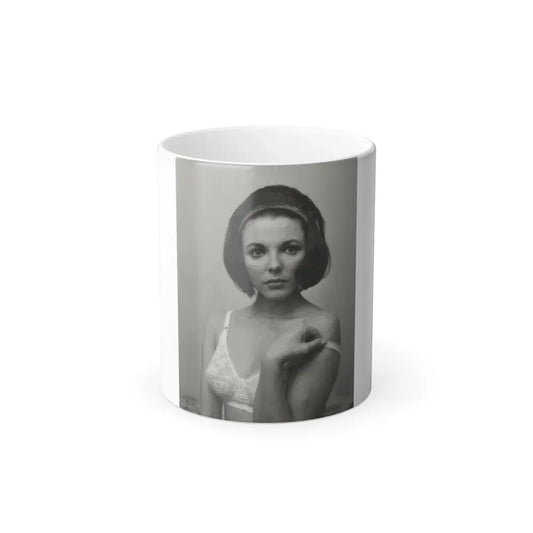 Joan Collins #663 (Vintage Female Icon) Color Changing Coffee Mug 11oz - Go Mug Yourself