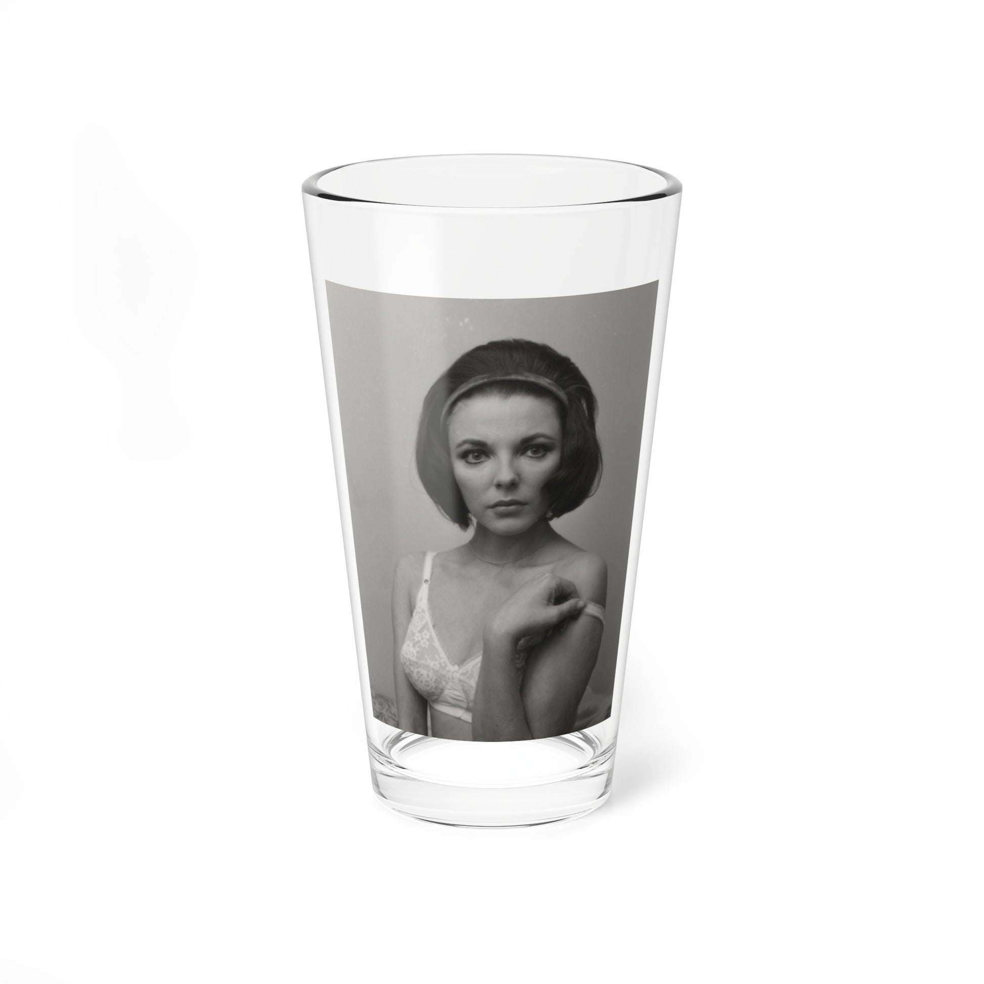 Joan Collins #663 (Vintage Female Icon) Pint Glass 16oz-16oz-Go Mug Yourself