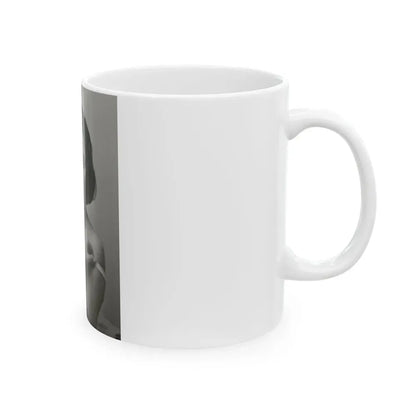 Joan Collins #663 (Vintage Female Icon) White Coffee Mug - Go Mug Yourself