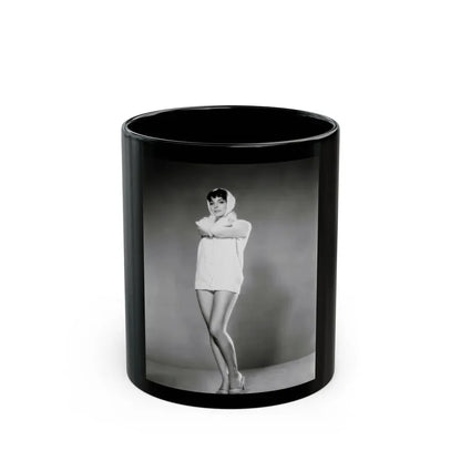 Joan Collins #664 (Vintage Female Icon) Black Coffee Mug 11oz - Go Mug Yourself