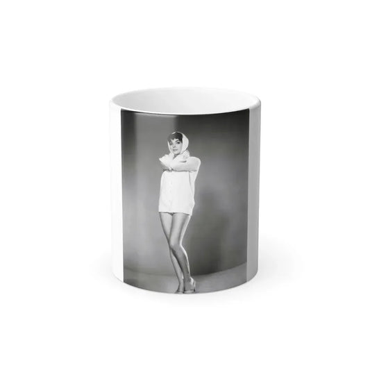 Joan Collins #664 (Vintage Female Icon) Color Changing Coffee Mug 11oz - Go Mug Yourself