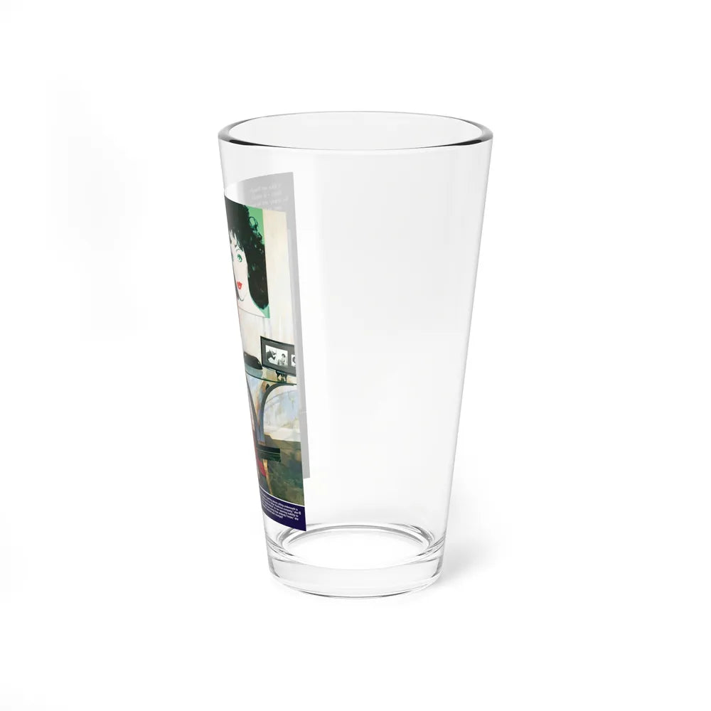 Joan Collins #666 (Vintage Female Icon) Pint Glass 16oz - Go Mug Yourself