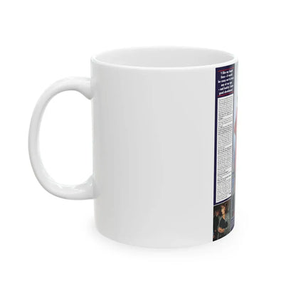 Joan Collins #666 (Vintage Female Icon) White Coffee Mug - Go Mug Yourself