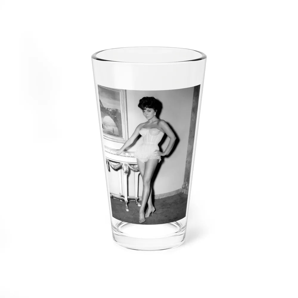 Joan Collins #669 (Vintage Female Icon) Pint Glass 16oz 16oz - Go Mug Yourself
