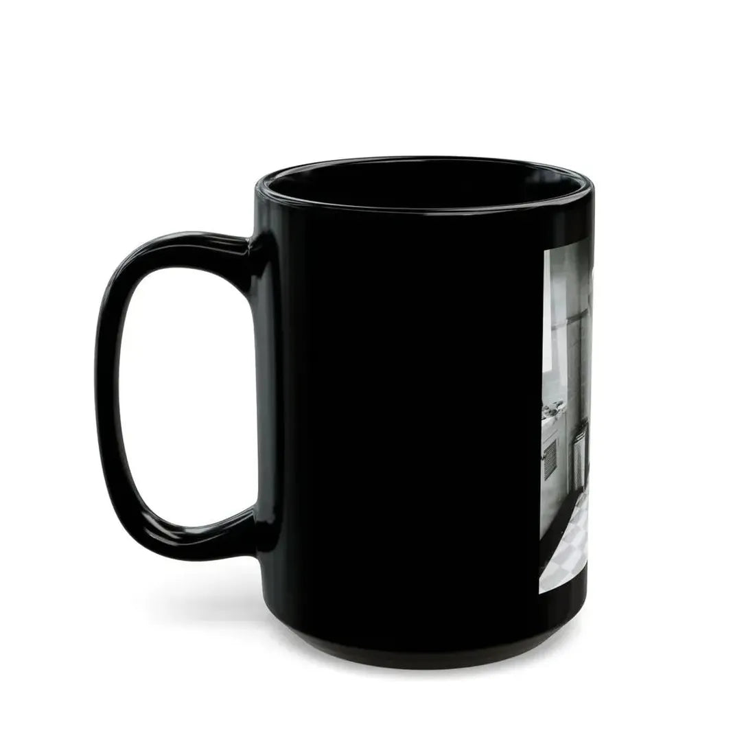 Joan Collins #670 (Vintage Female Icon) Black Coffee Mug - Go Mug Yourself