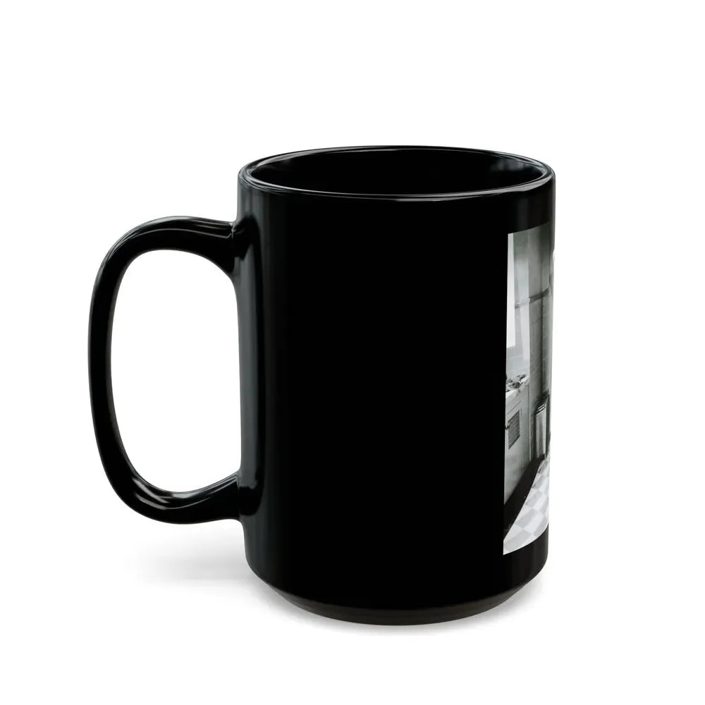 Joan Collins #670 (Vintage Female Icon) Black Coffee Mug - Go Mug Yourself