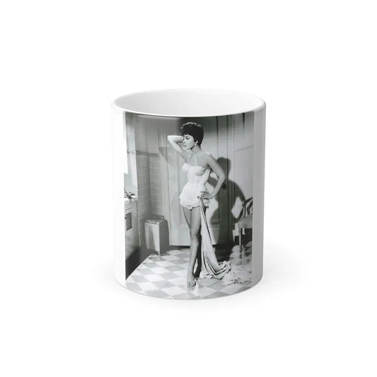 Joan Collins #670 (Vintage Female Icon) Color Changing Coffee Mug 11oz - Go Mug Yourself