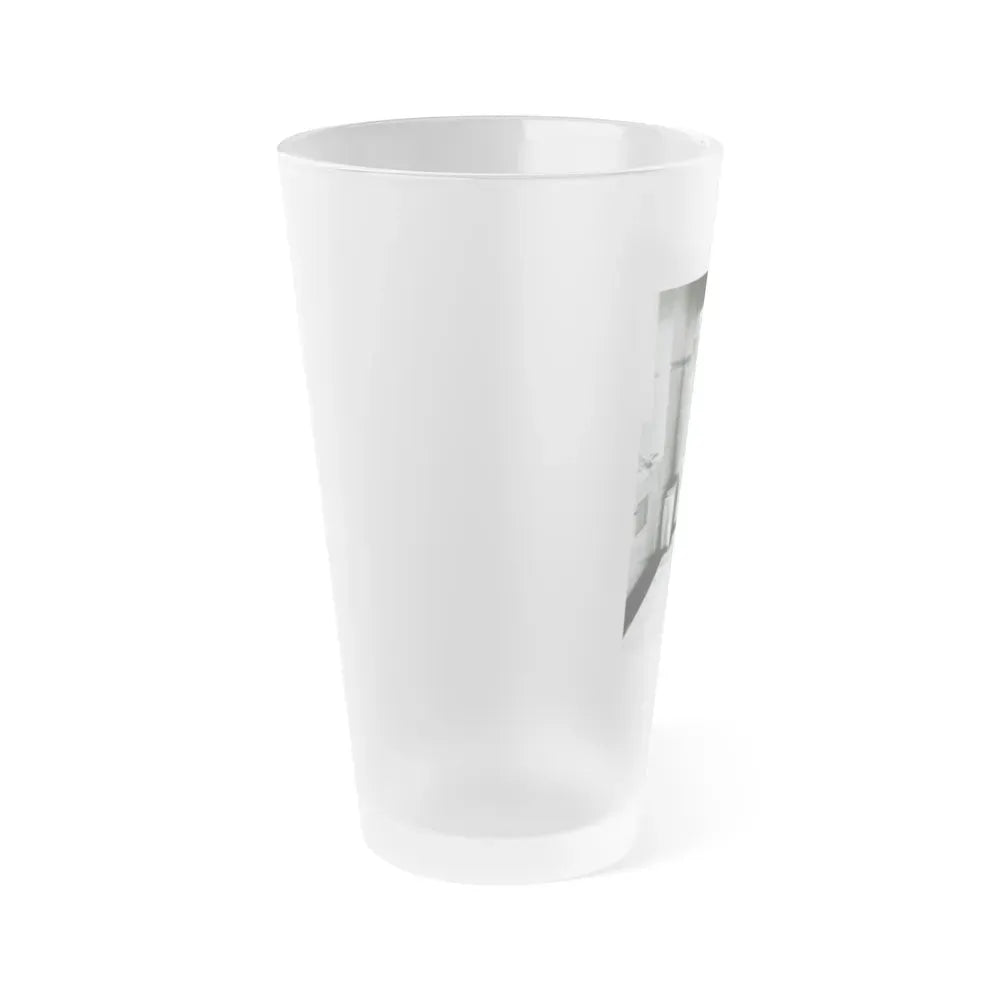 Joan Collins #670 (Vintage Female Icon) Frosted Pint Glass 16oz - Go Mug Yourself