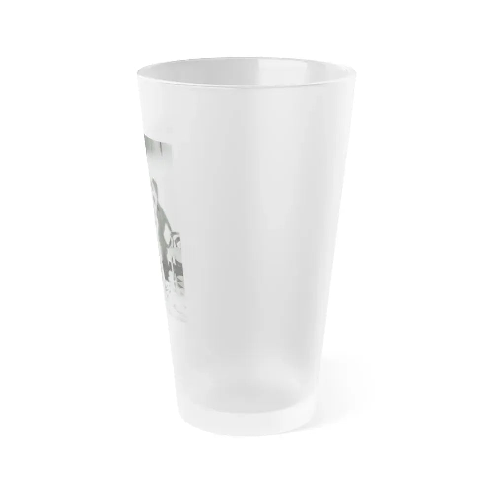 Joan Collins #670 (Vintage Female Icon) Frosted Pint Glass 16oz - Go Mug Yourself