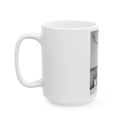Joan Collins #671 (Vintage Female Icon) White Coffee Mug - Go Mug Yourself
