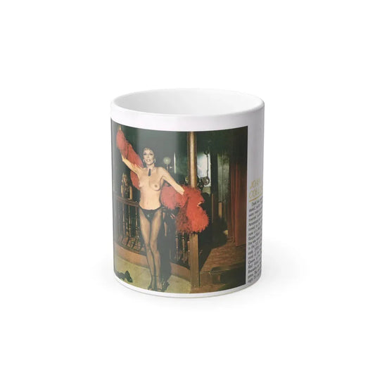 Joan Collins #672 (Vintage Female Icon) Color Changing Coffee Mug 11oz - Go Mug Yourself