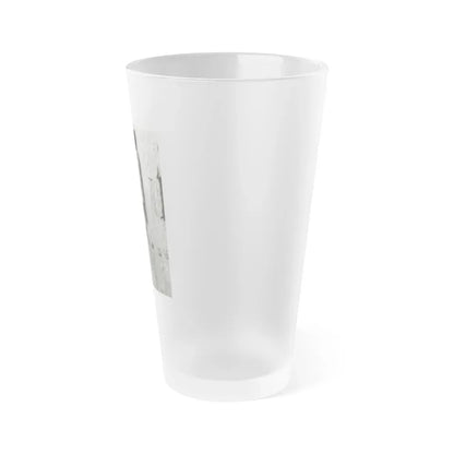 Joan Collins #673 (Vintage Female Icon) Frosted Pint Glass 16oz - Go Mug Yourself