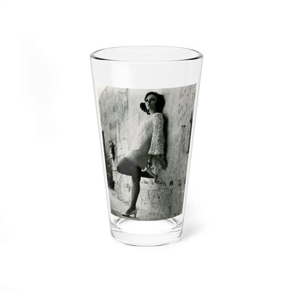 Joan Collins #673 (Vintage Female Icon) Pint Glass 16oz 16oz - Go Mug Yourself