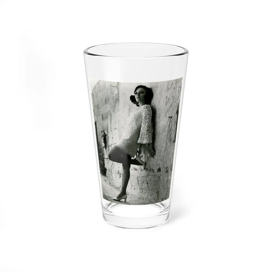Joan Collins #673 (Vintage Female Icon) Pint Glass 16oz 16oz - Go Mug Yourself