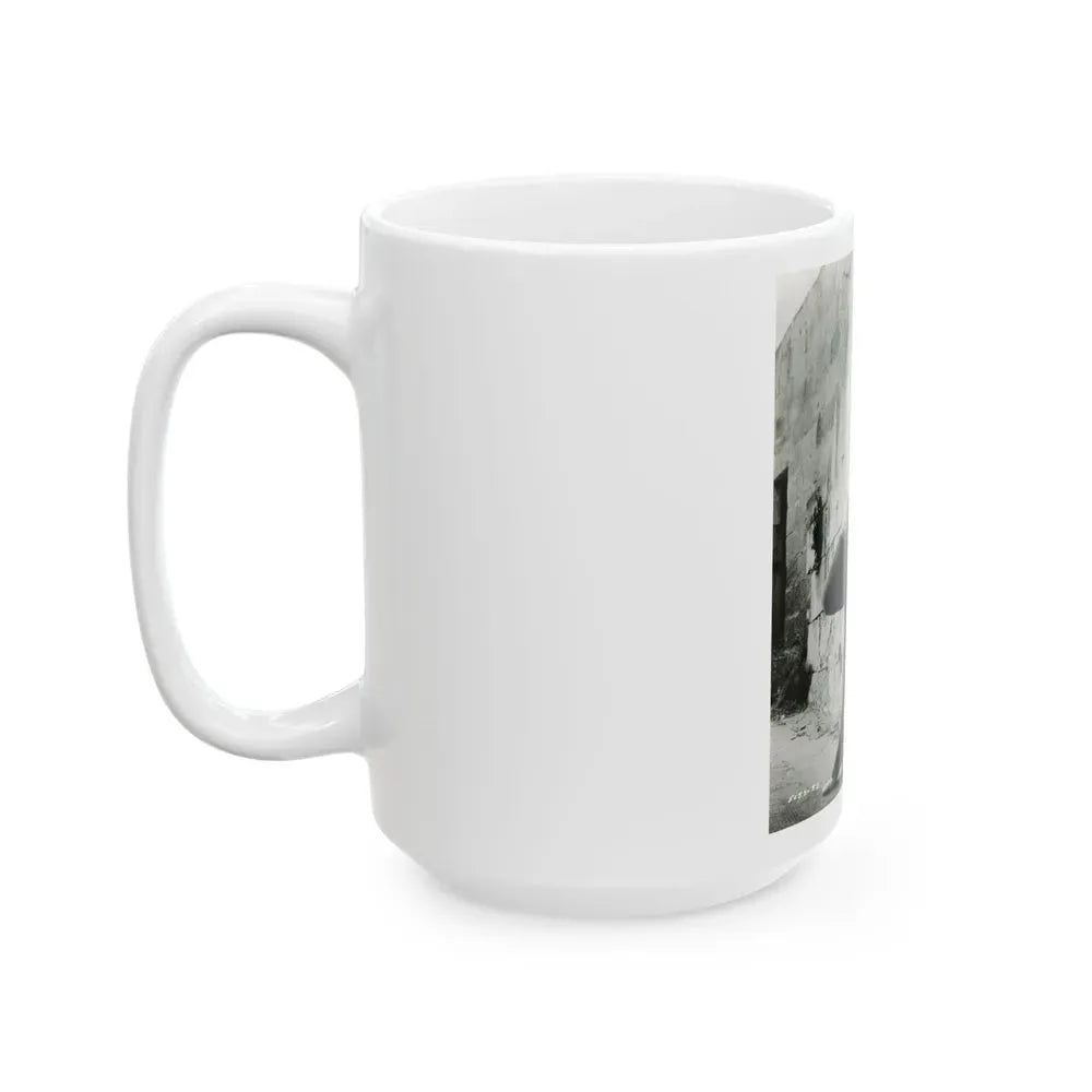Joan Collins #673 (Vintage Female Icon) White Coffee Mug - Go Mug Yourself