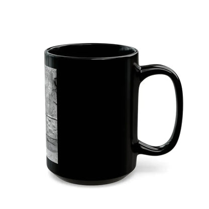 Joan Collins #677 (Vintage Female Icon) Black Coffee Mug - Go Mug Yourself
