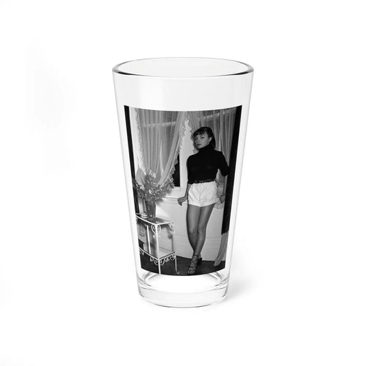 Joan Collins #683 (Vintage Female Icon) Pint Glass 16oz 16oz - Go Mug Yourself