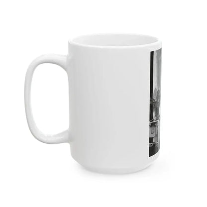 Joan Collins #683 (Vintage Female Icon) White Coffee Mug - Go Mug Yourself