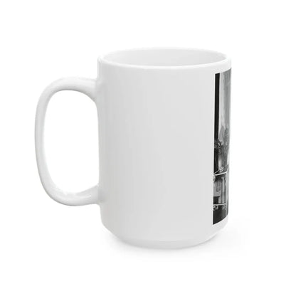 Joan Collins #683 (Vintage Female Icon) White Coffee Mug - Go Mug Yourself