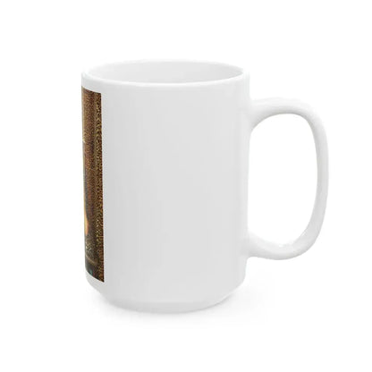 Joan Collins #78 (Vintage Female Icon) White Coffee Mug - Go Mug Yourself