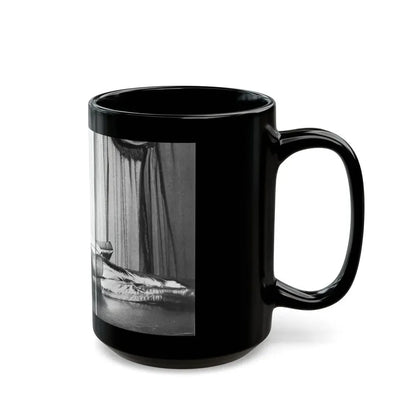 Joan Collins #98 (Vintage Female Icon) Black Coffee Mug - Go Mug Yourself