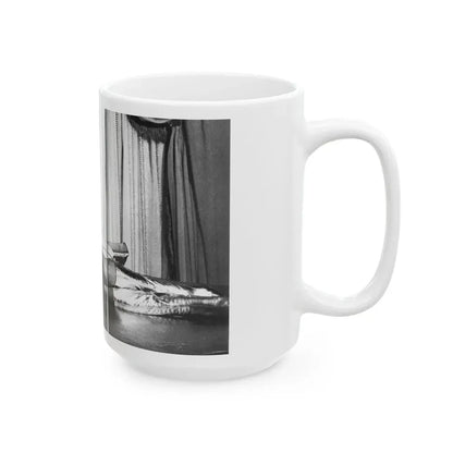 Joan Collins #98 (Vintage Female Icon) White Coffee Mug - Go Mug Yourself