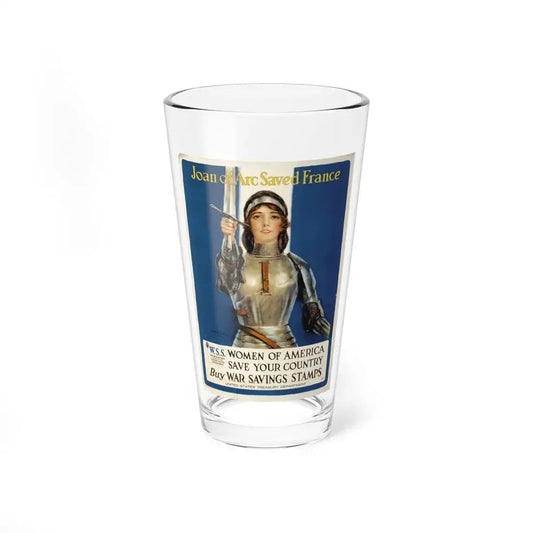 Joan of Arc Saved France (2) - Pint Glass 16oz 16oz - Go Mug Yourself